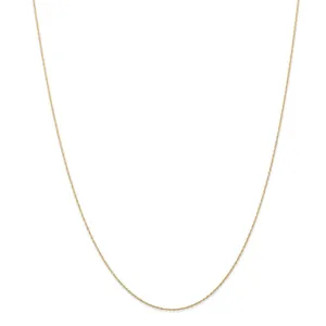 14k .5 mm Cable Rope Chain (CARDED) | 5RY