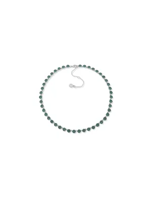 16IN Silver Collar Necklace