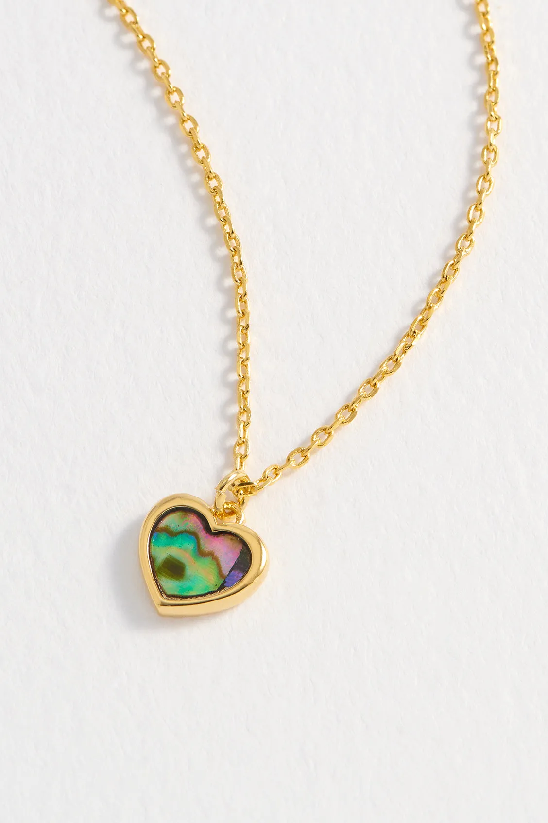 Abalone Heart Pendant