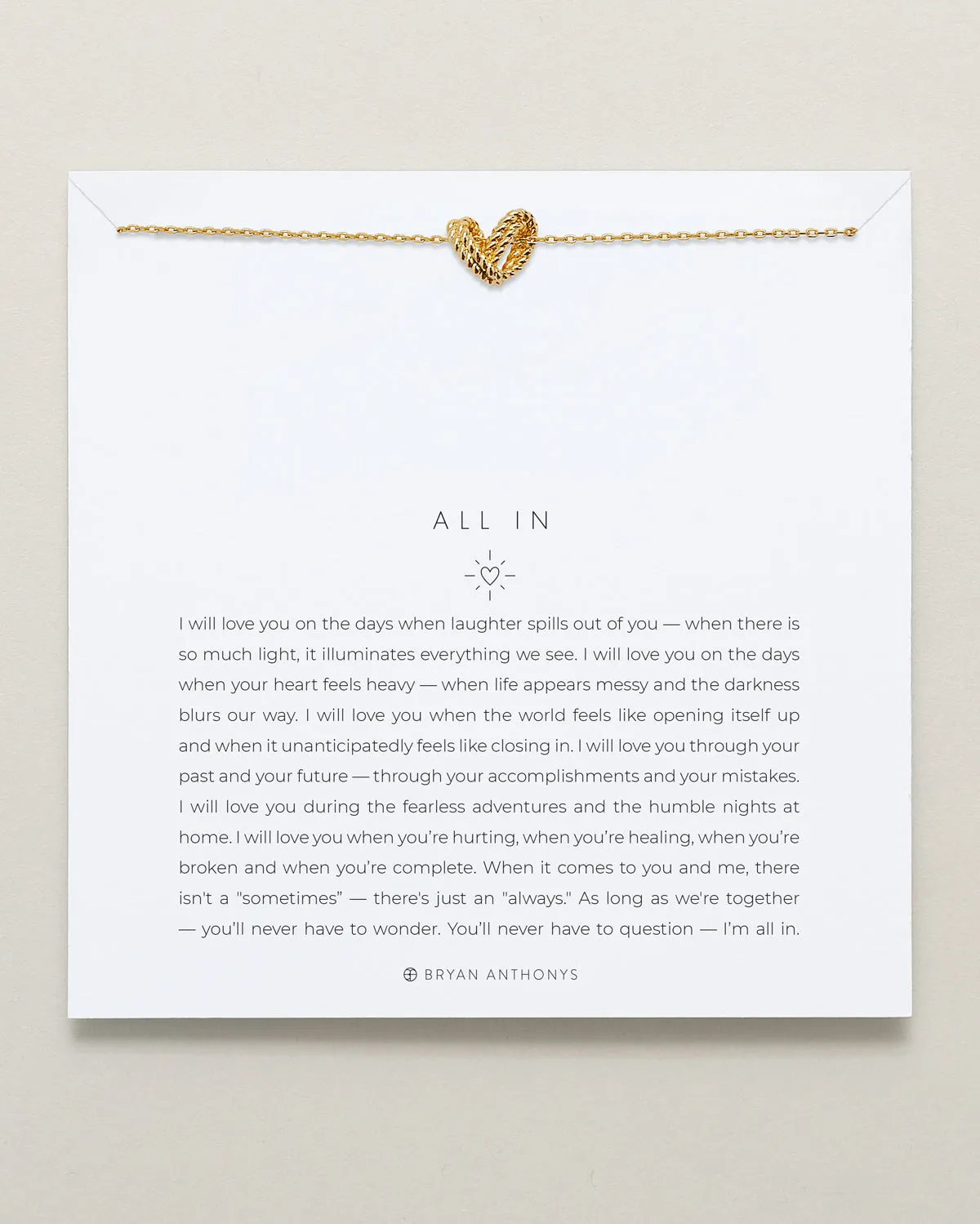 All In Necklace