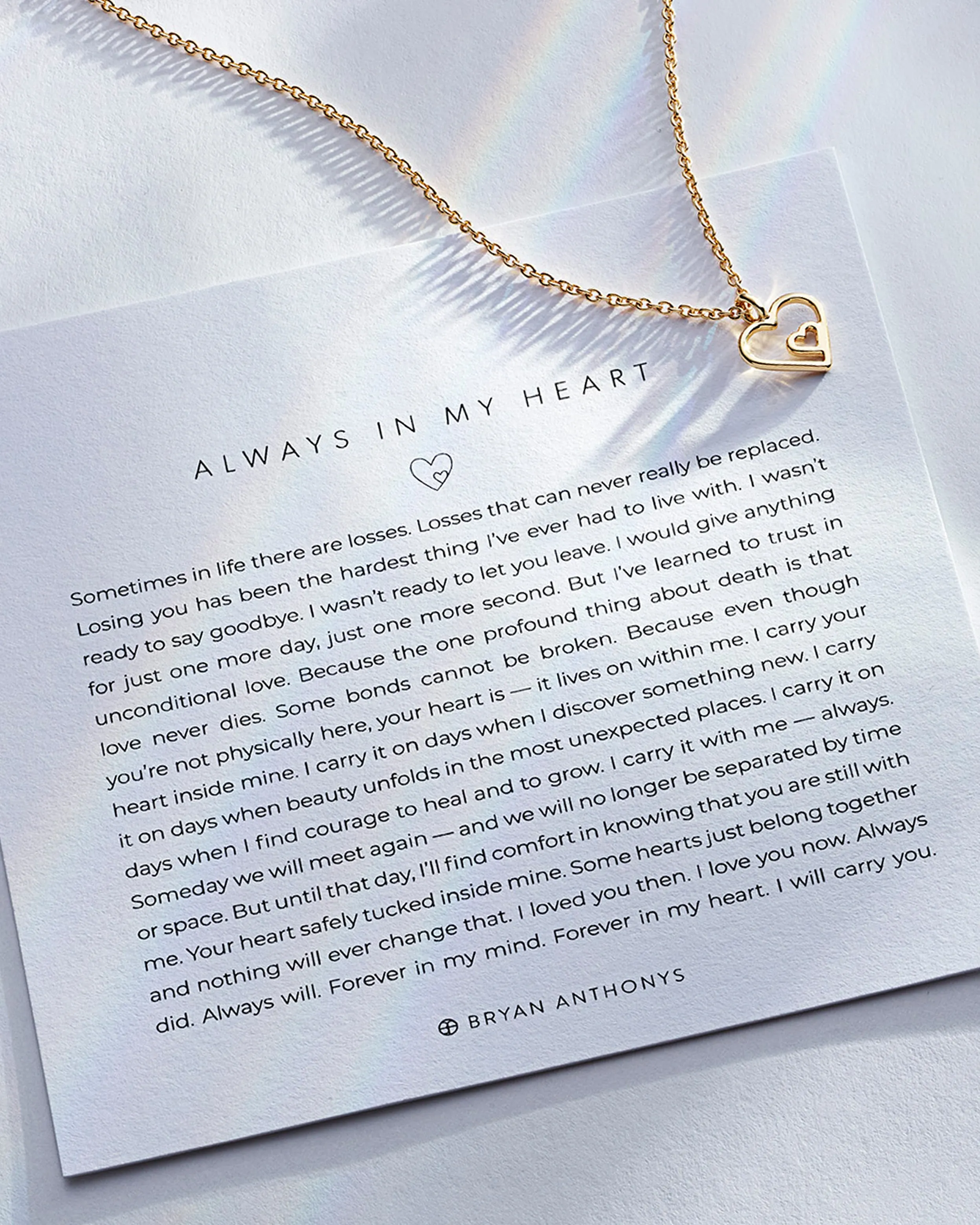 Always In My Heart Necklace