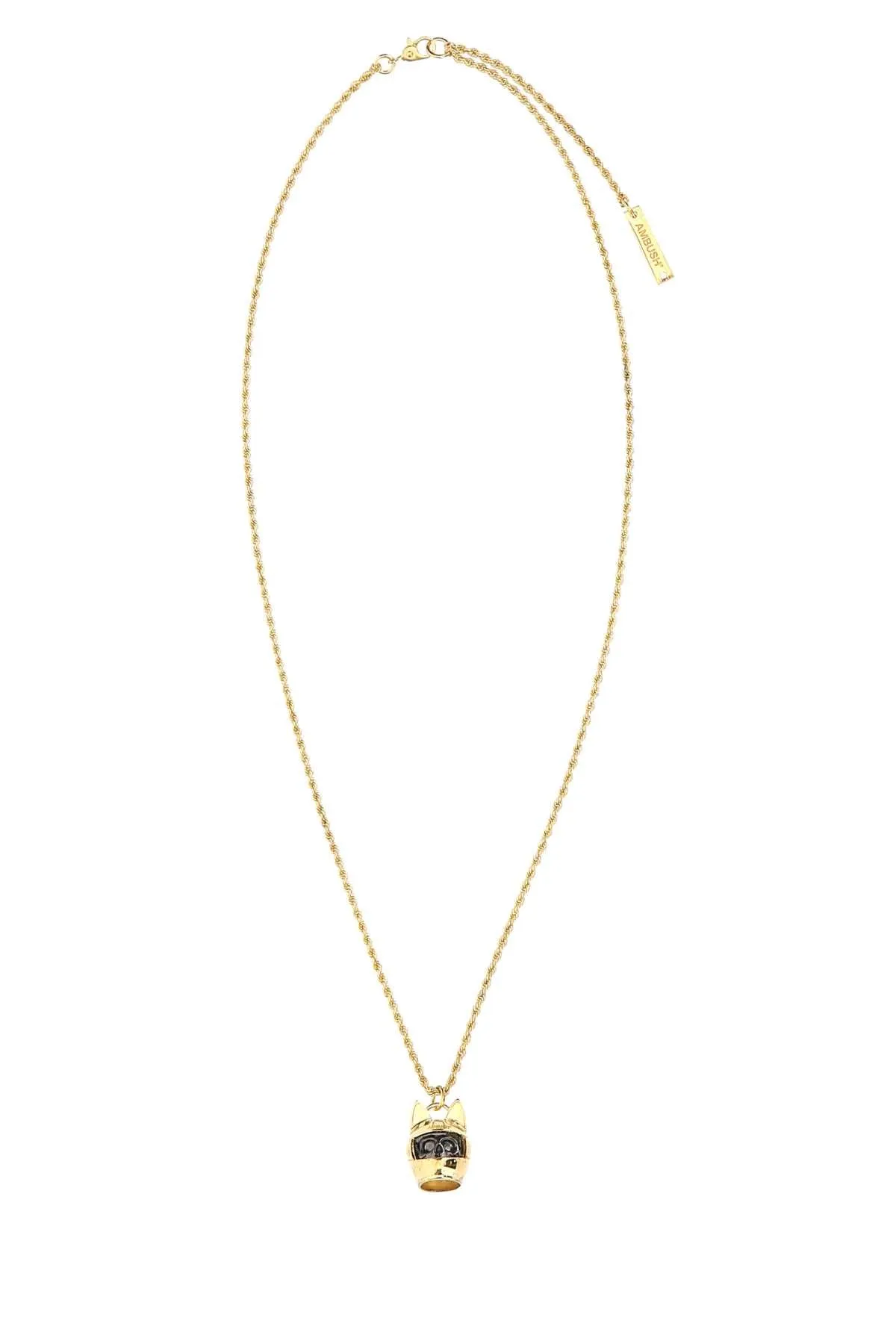 Ambush Cat Charm Necklace