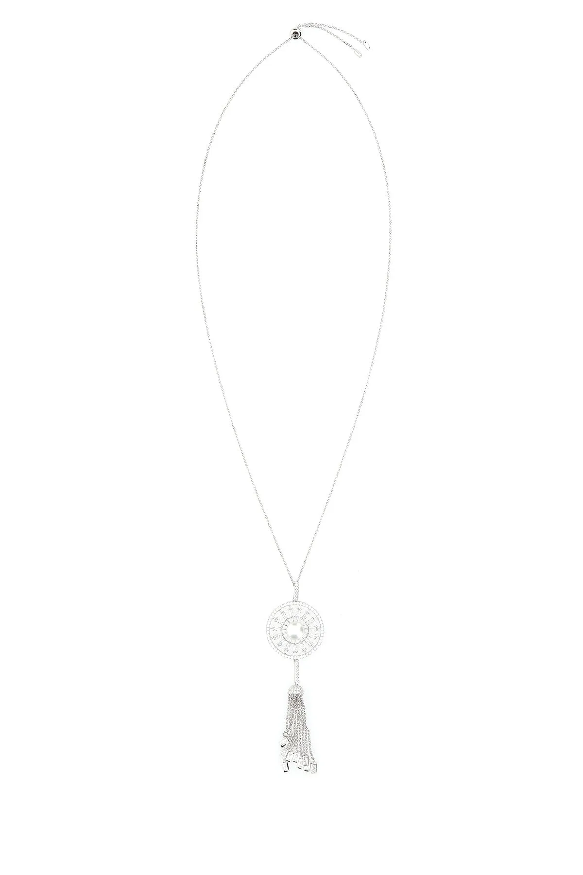 APM Monaco Vintage Style Fringed Necklace
