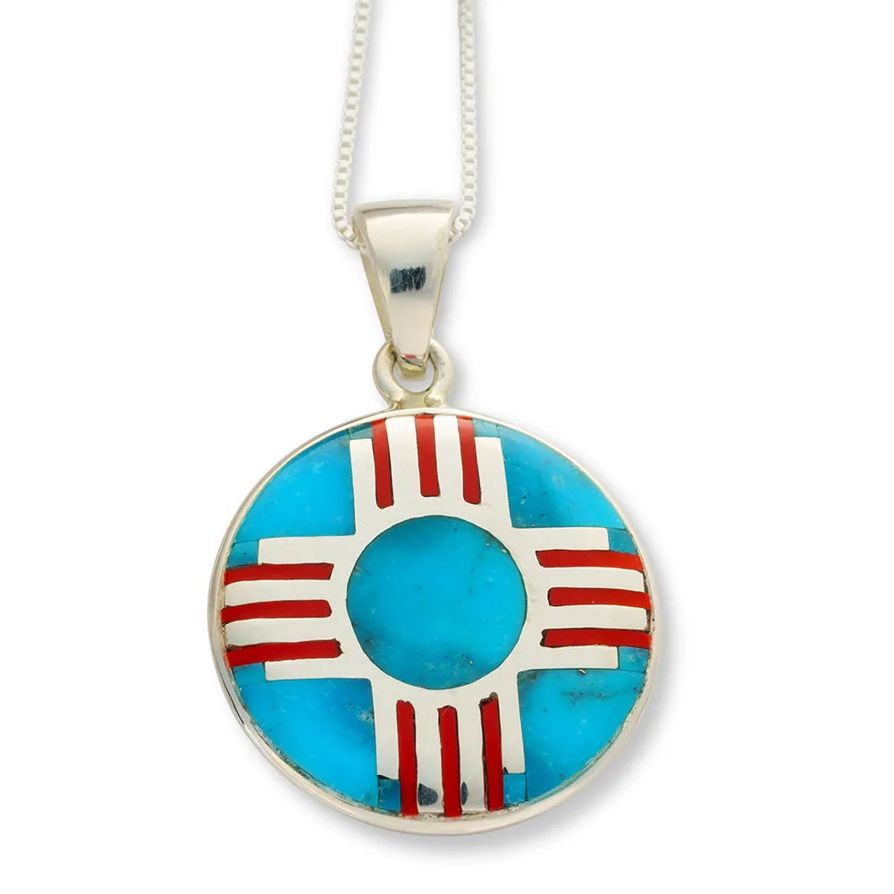 B G Mudd Zia Inlay Necklace