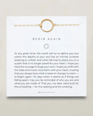Begin Again Icon Necklace