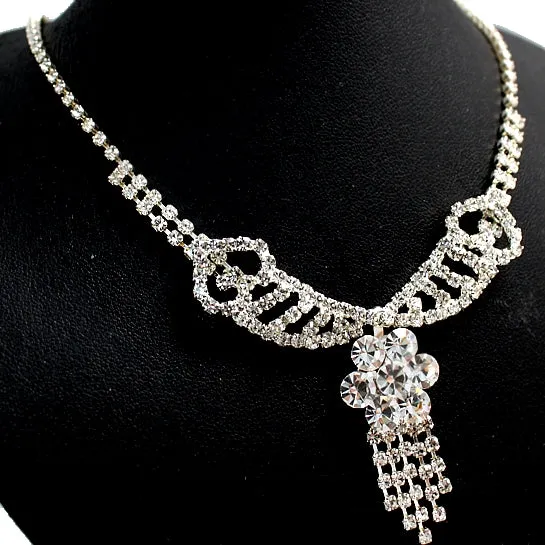 Best Crystal Earring Necklace Set
