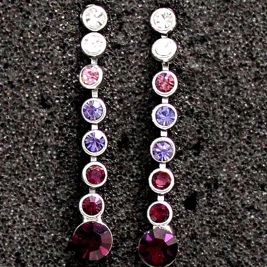 Birthday Gift For Sister Ideas Teardrop Crystal Earring Necklace Set