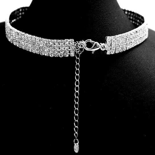 Birthday Present For Her Luminous Countless Stream Crystal Necklace