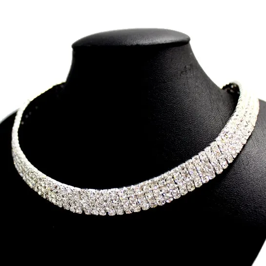 Birthday Present For Her Luminous Countless Stream Crystal Necklace