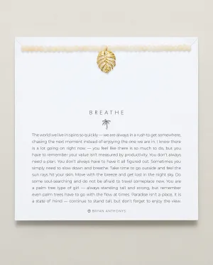 Breathe Beaded Necklace