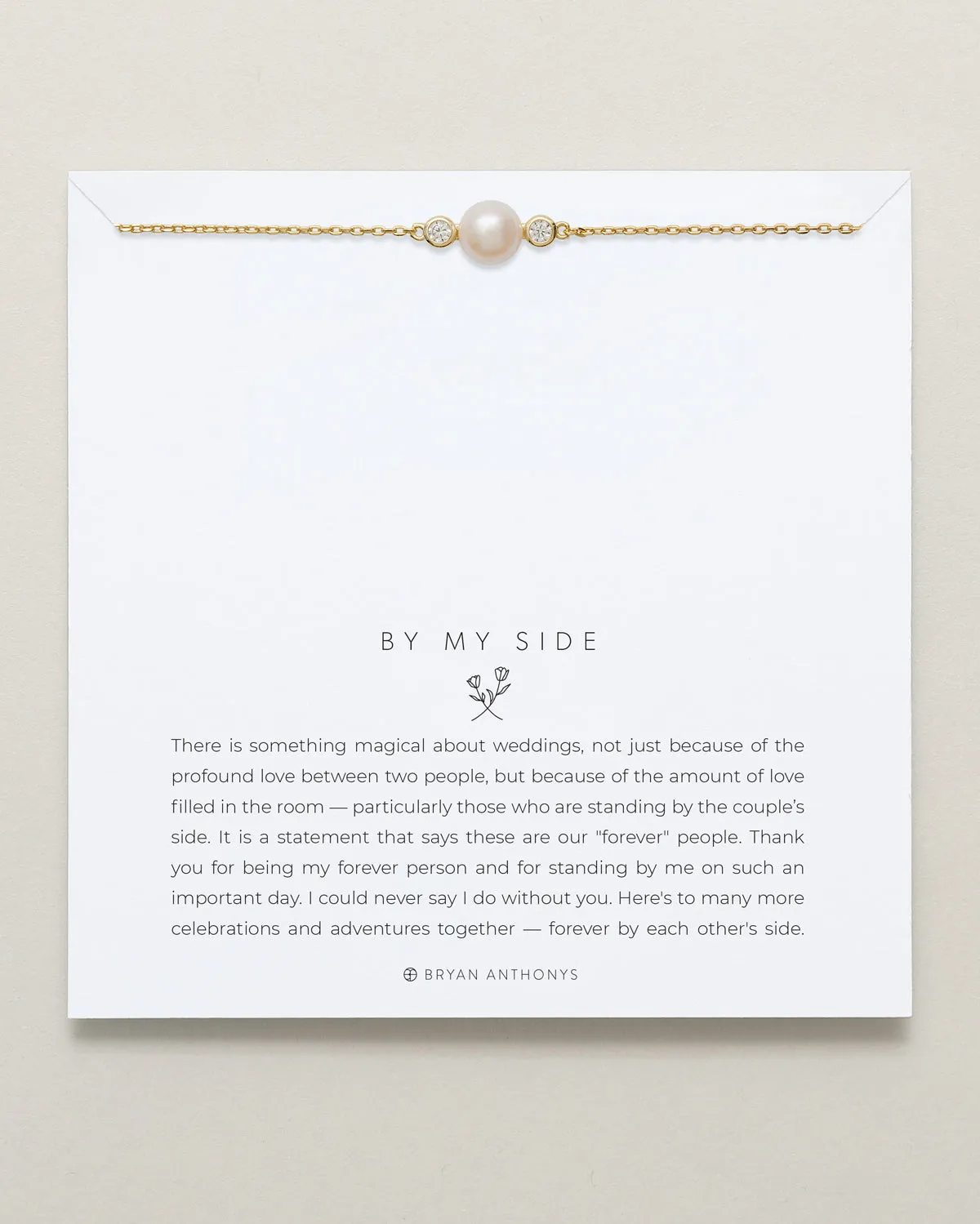 By My Side Pearl Necklace