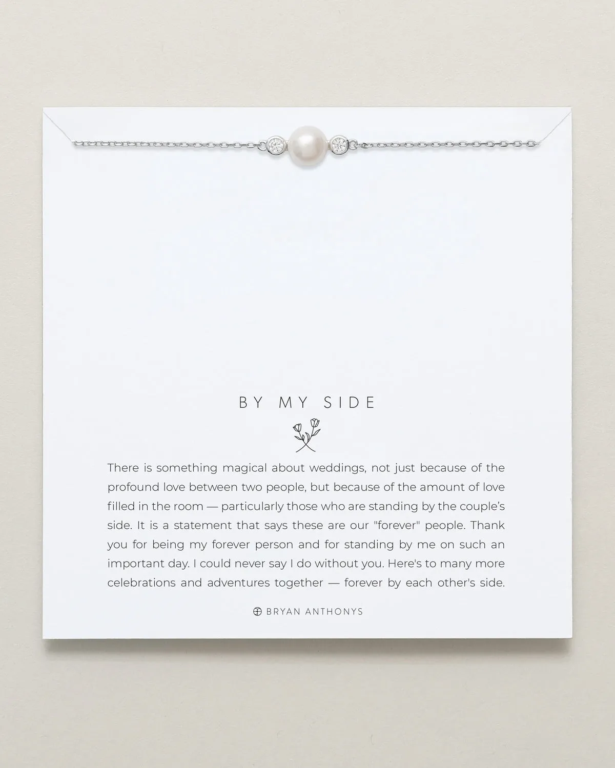 By My Side Pearl Necklace