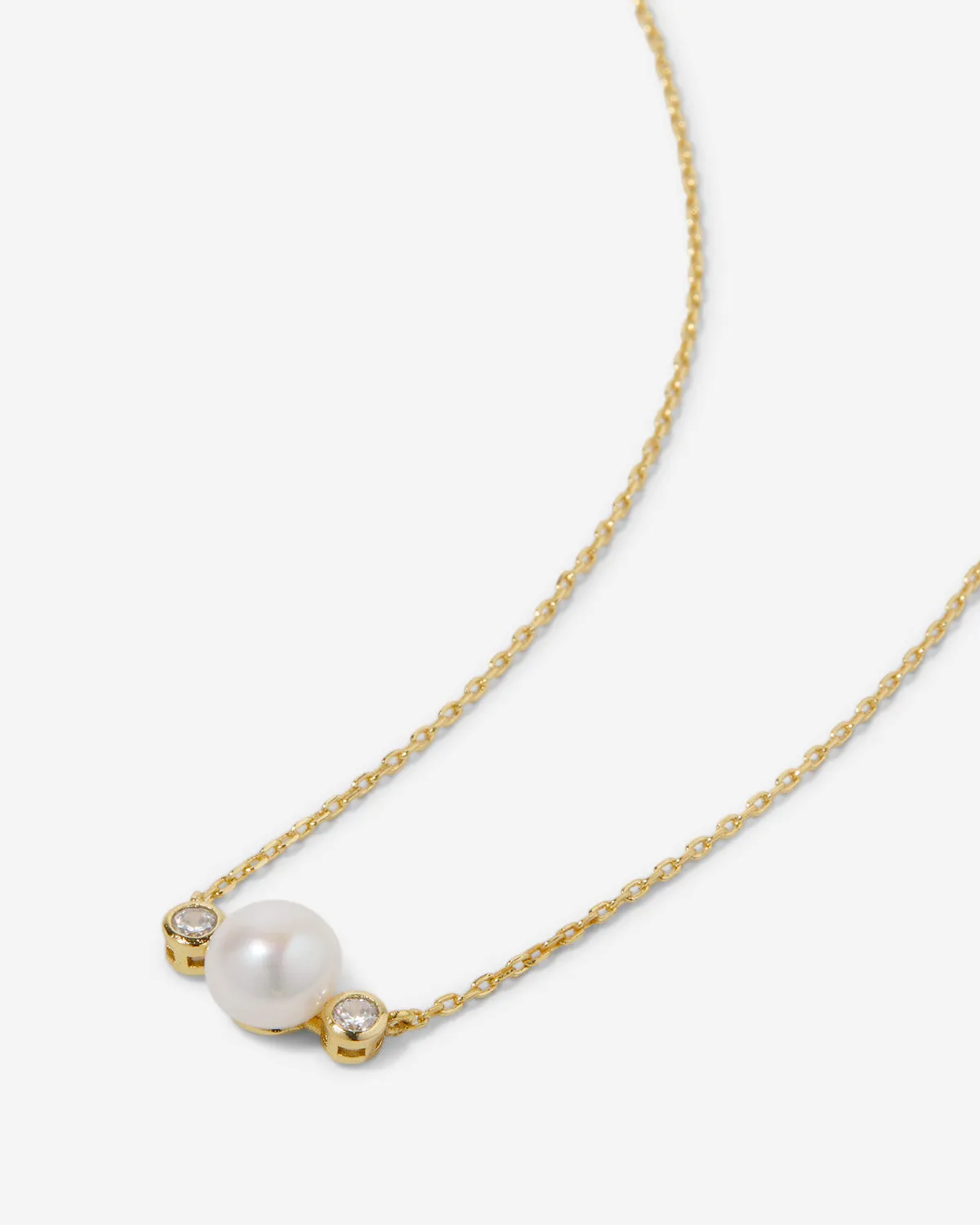 By My Side Pearl Necklace