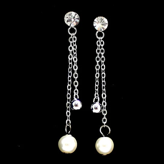 Christmas Ideas For Women Lovely Pearl Earring Necklace Set