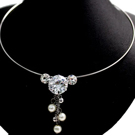 Christmas Ideas For Women Lovely Pearl Earring Necklace Set