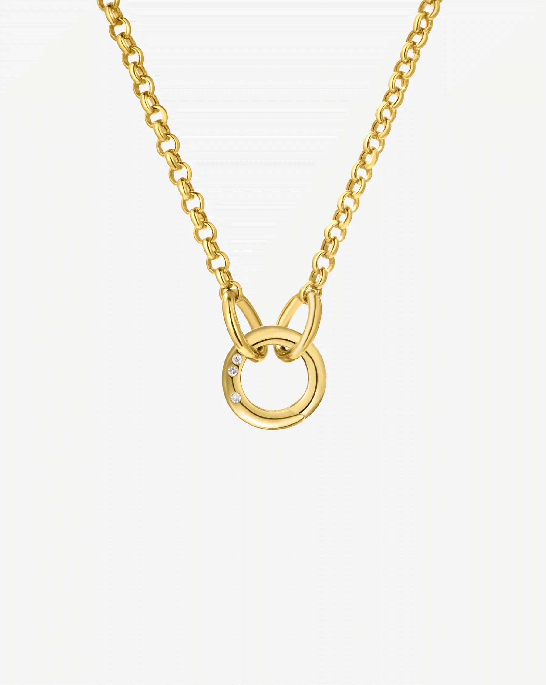 Clique Rolo Chain Necklace