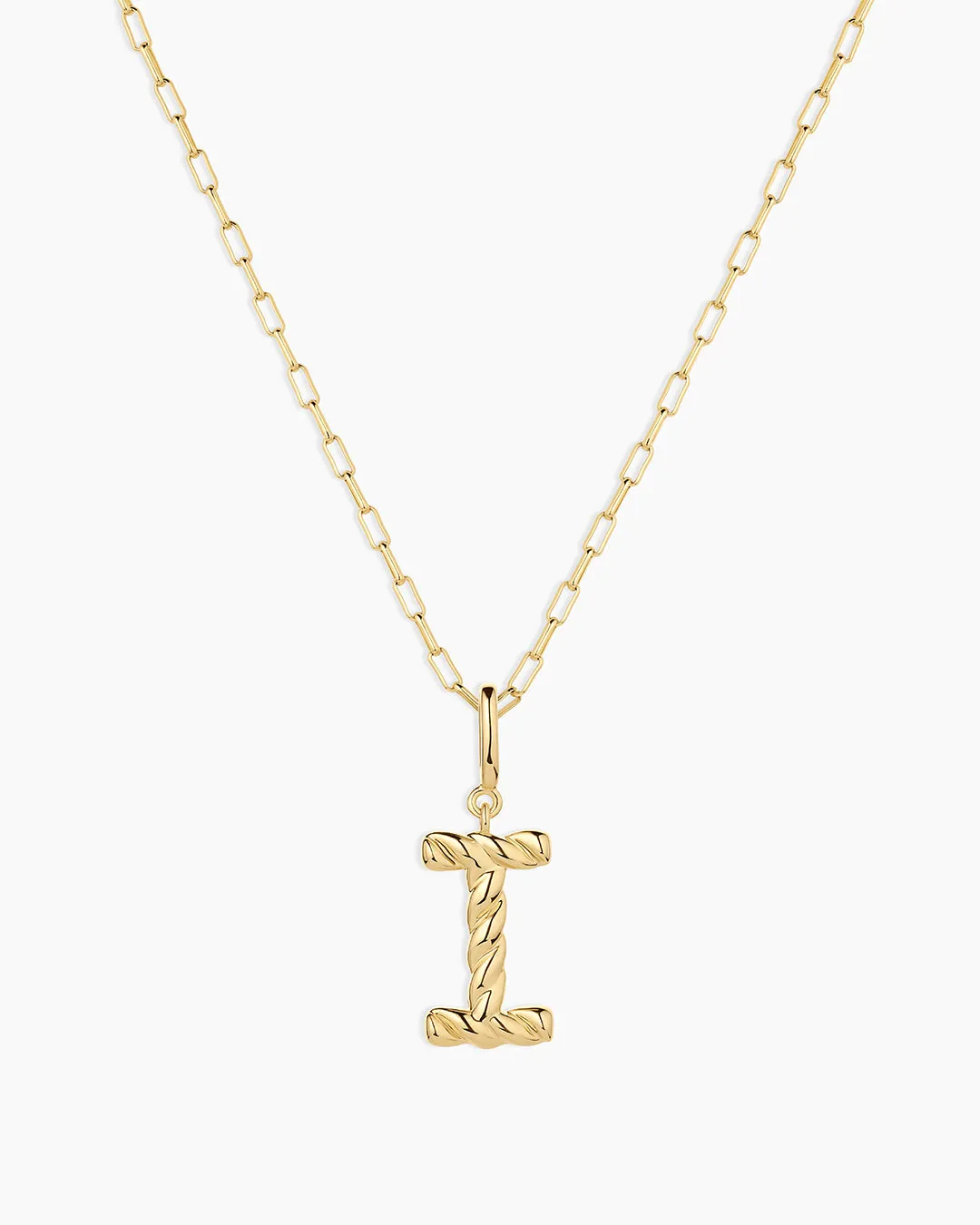 Crew Alphabet Statement Charm Necklace