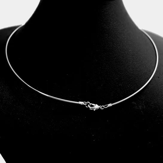 Customized Gifts For Her Silver Tassel Earring Necklace Set