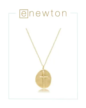 E Newton 16" Inspire Gold Charm Necklace