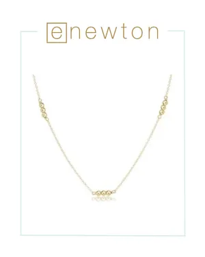 E Newton Choker Joy Simplicity Chain - 3mm Gold
