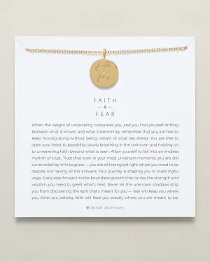 Faith Over Fear Necklace