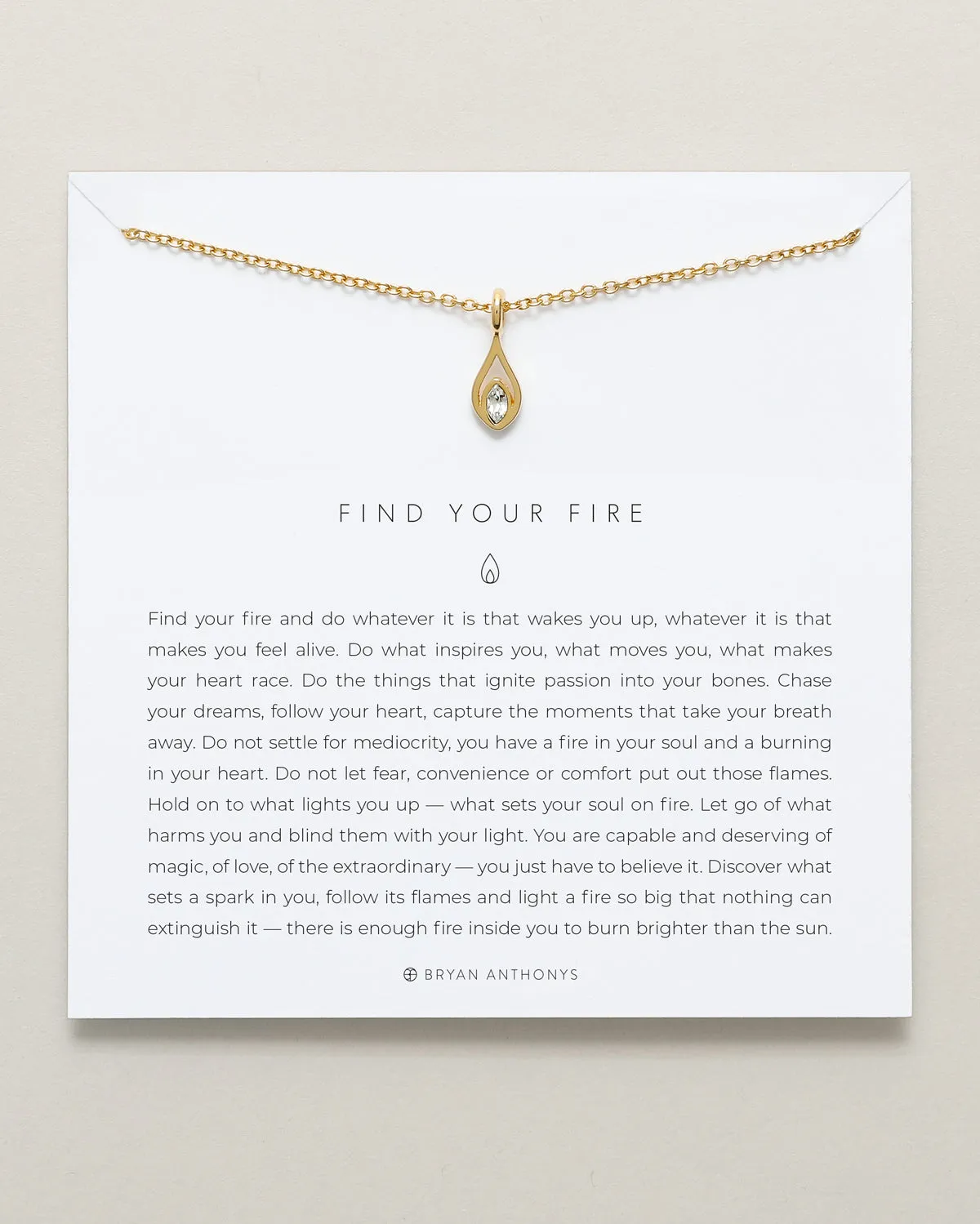 Find Your Fire Necklace
