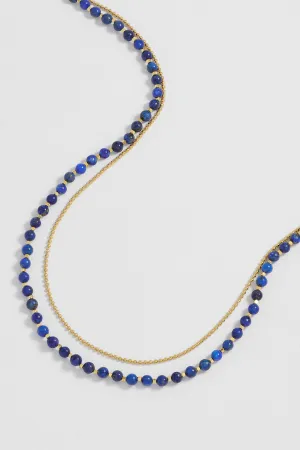 Gemstone Duo Necklace