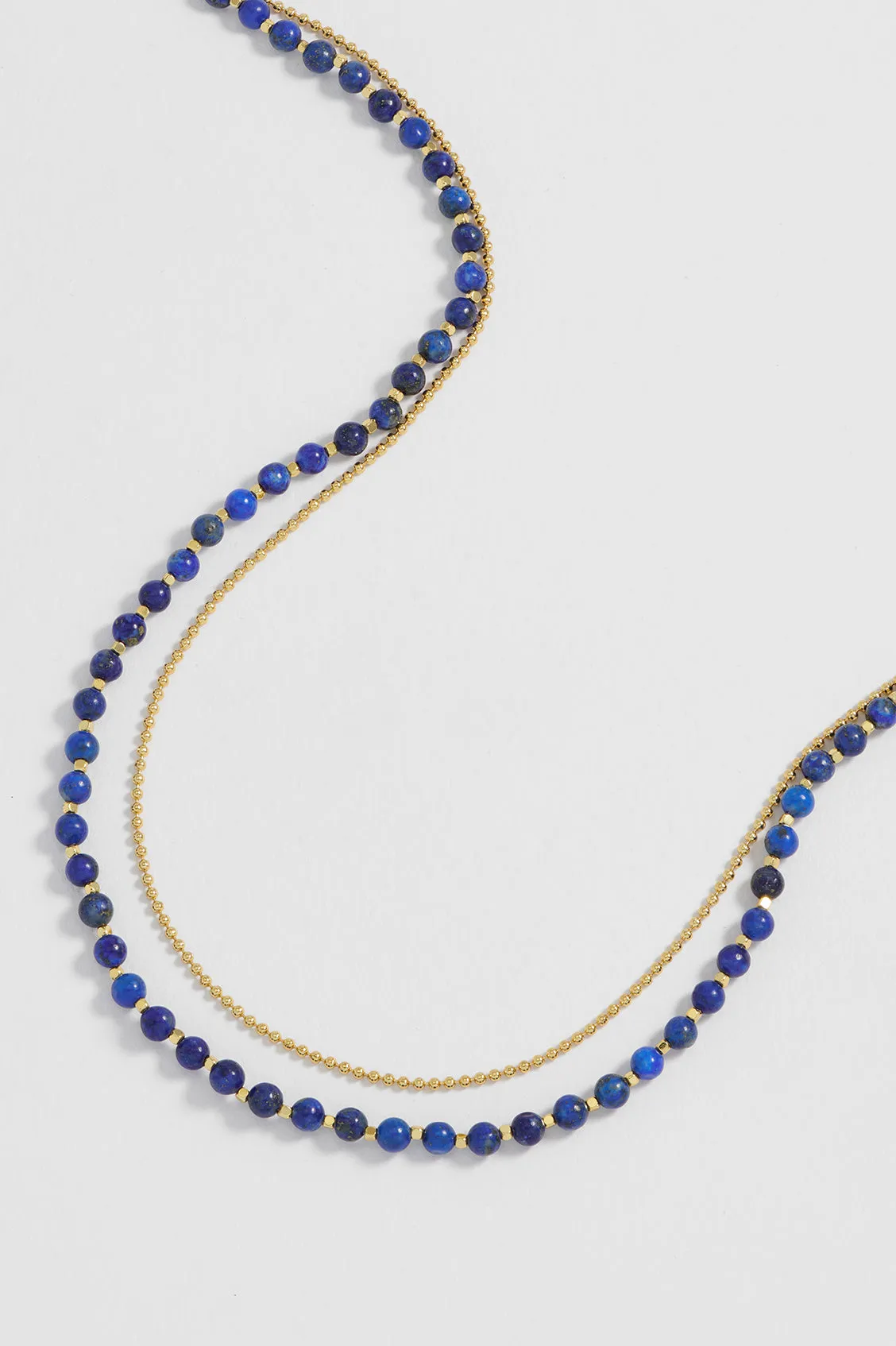 Gemstone Duo Necklace
