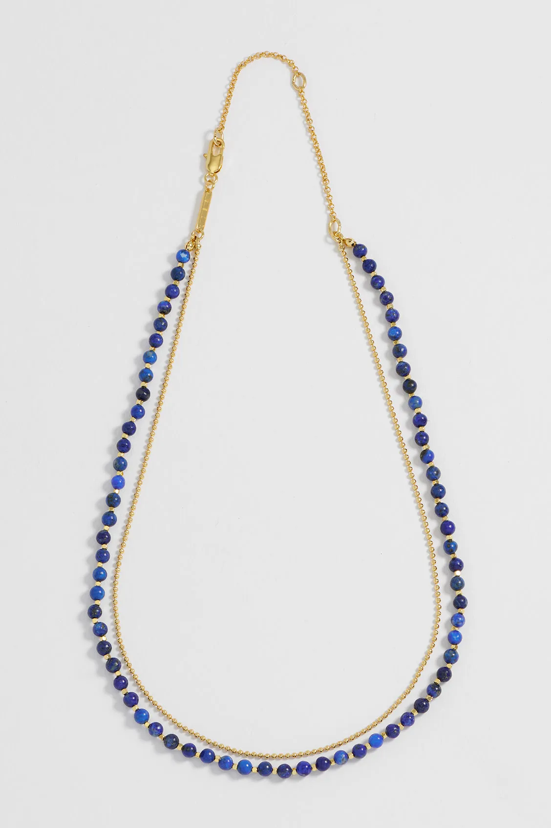 Gemstone Duo Necklace