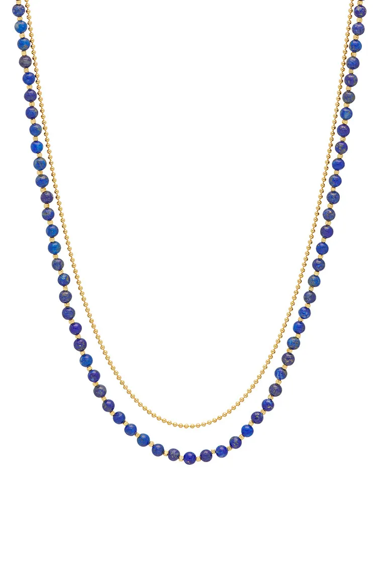 Gemstone Duo Necklace