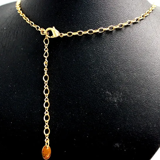 Golden Earring Tassel Necklace Set Unique Gifts Girlfriend