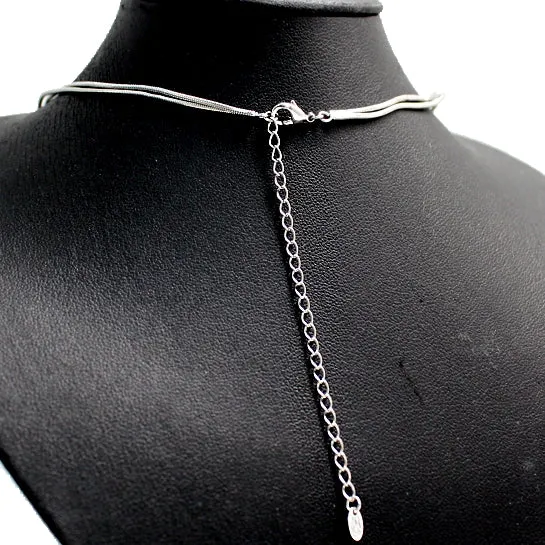 Great Gifts For Women Crystal Flower Earring Necklace Set