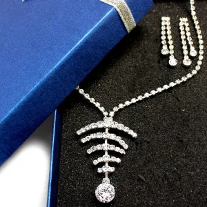 Great Gifts For Women Wedding Generous Necklace Earring Set