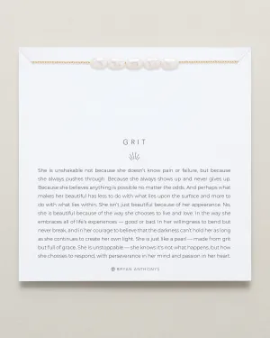 Grit Bead Necklace