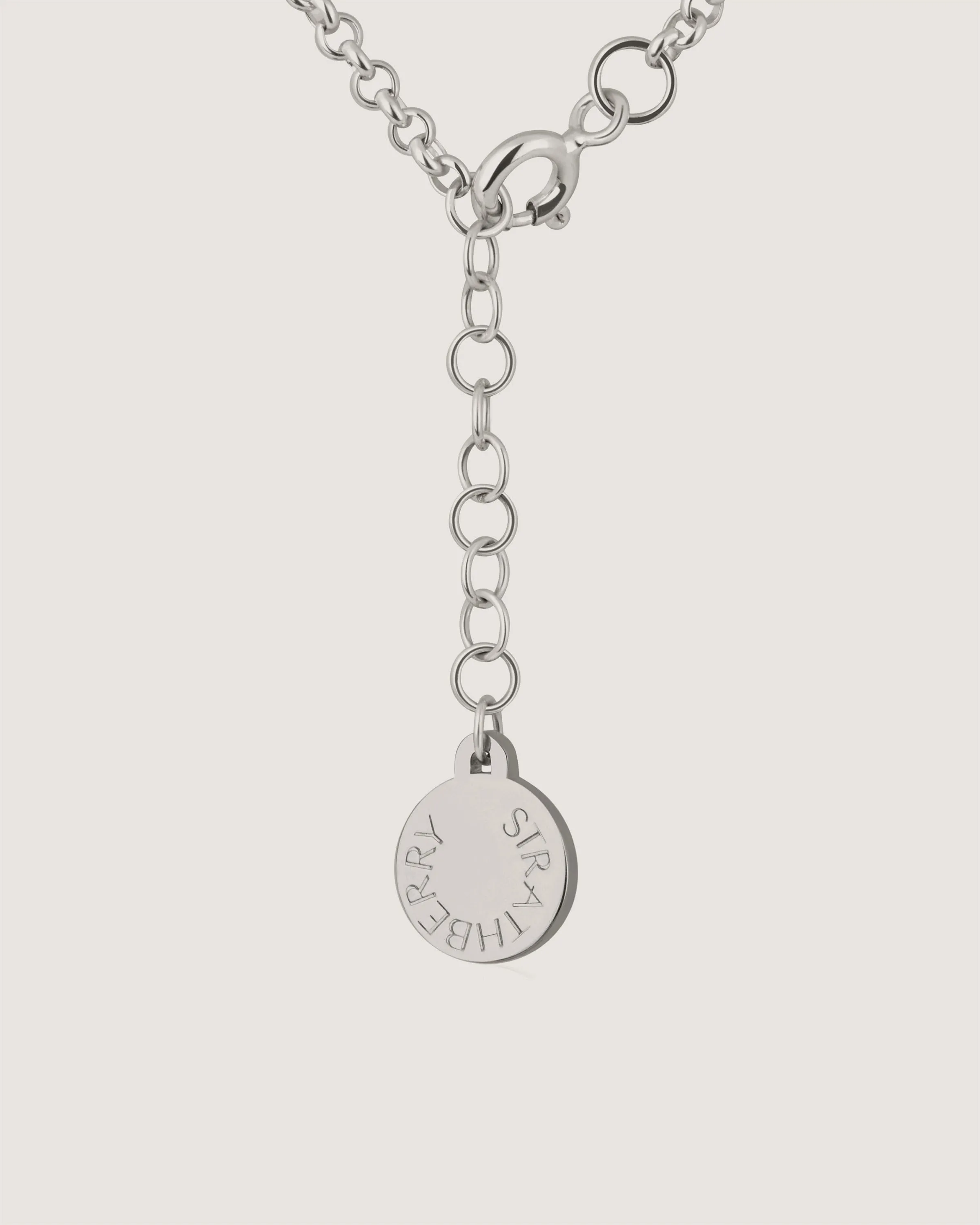 Halo Necklace - Sterling Silver/24 Carat Gold Gilded
