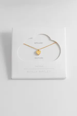 Heart With Side Pearl Necklace