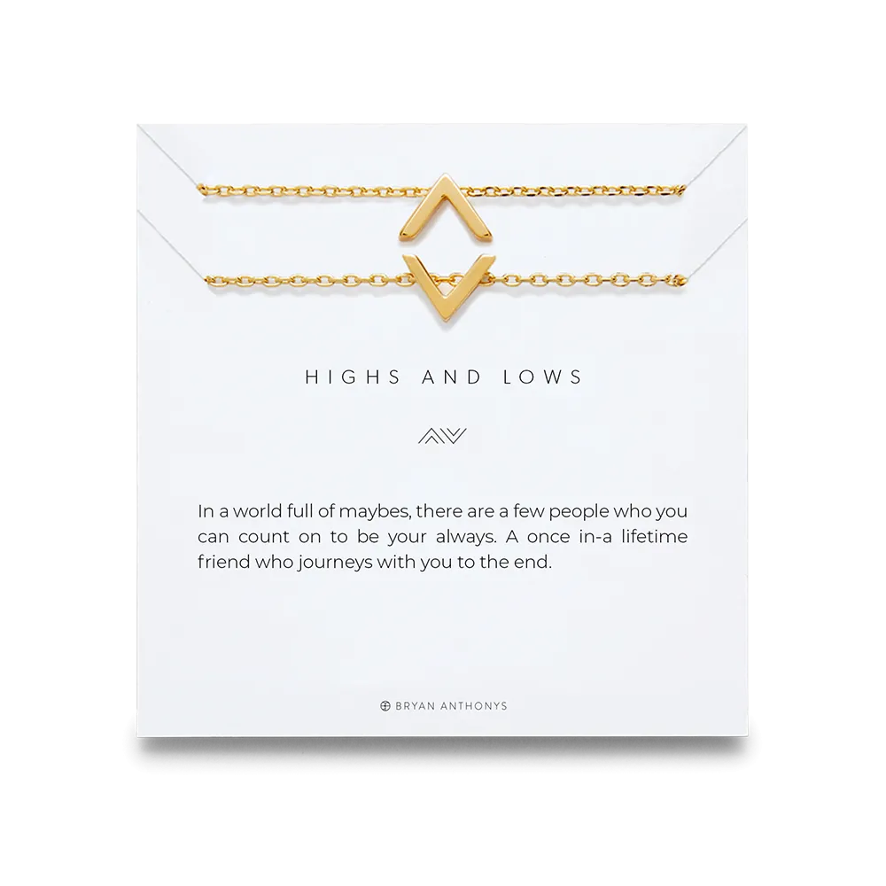 Highs & Lows Icon Necklace Set