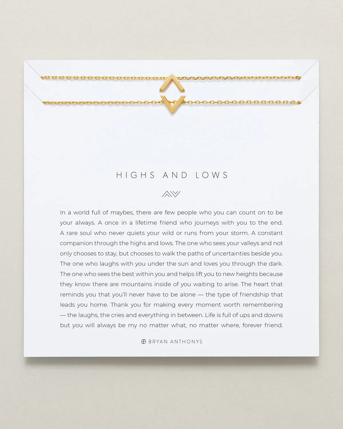 Highs & Lows Necklace Set