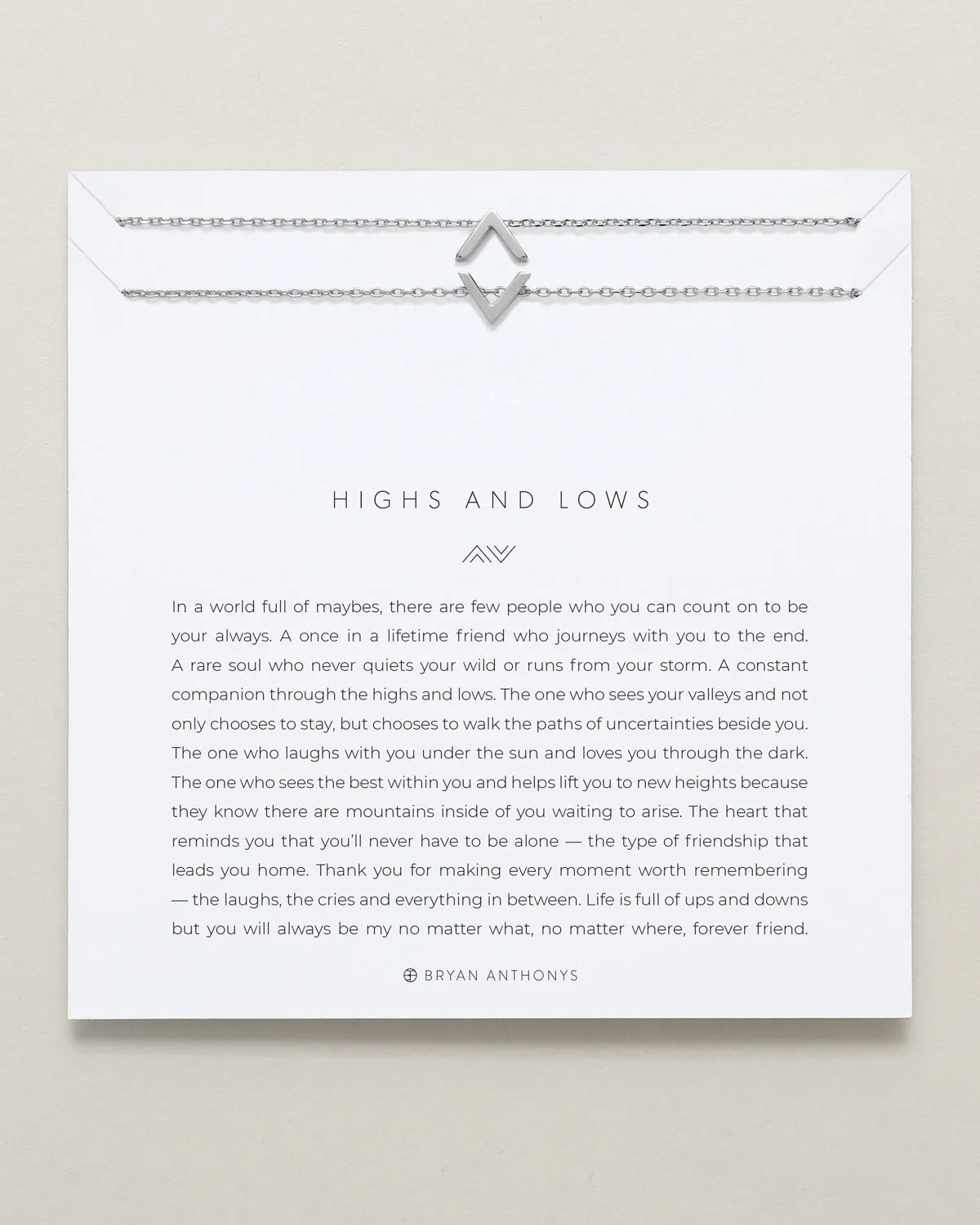 Highs & Lows Necklace Set