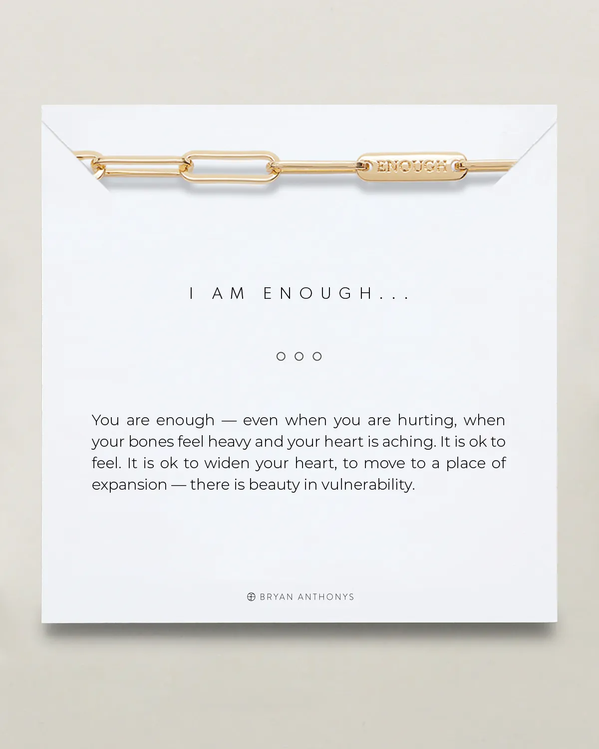 I Am Enough Necklace