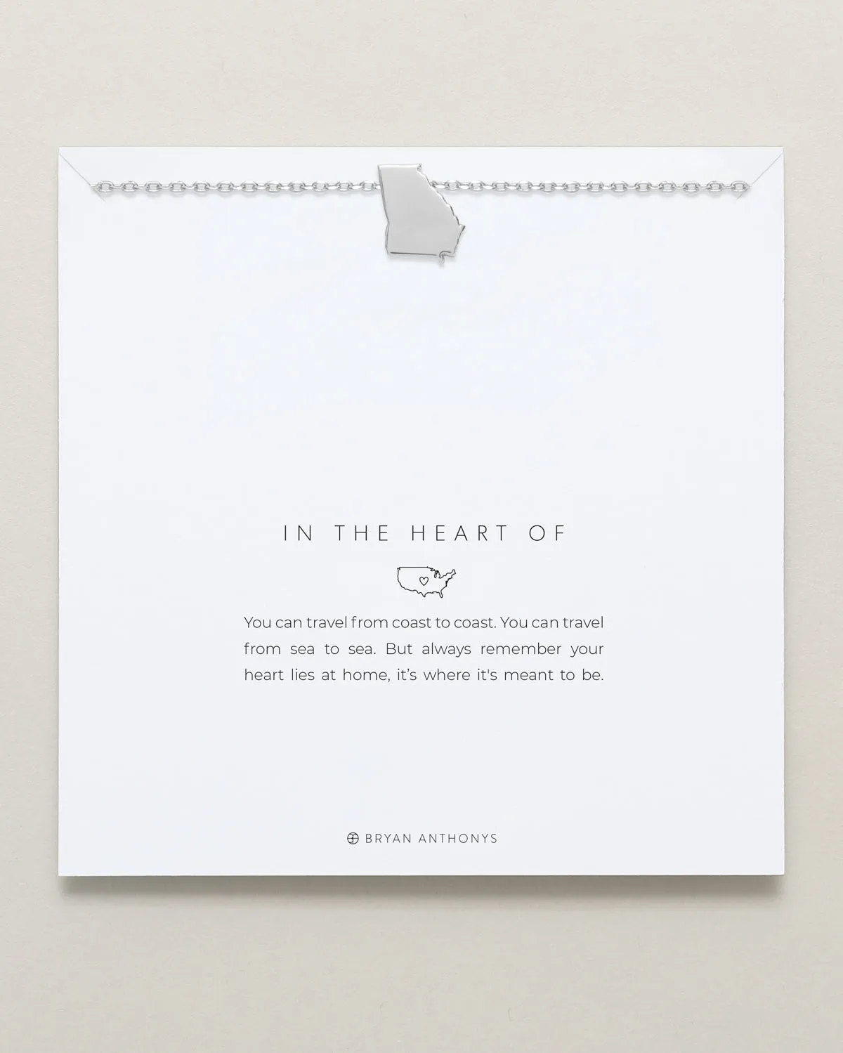In The Heart Of Necklace — Georgia