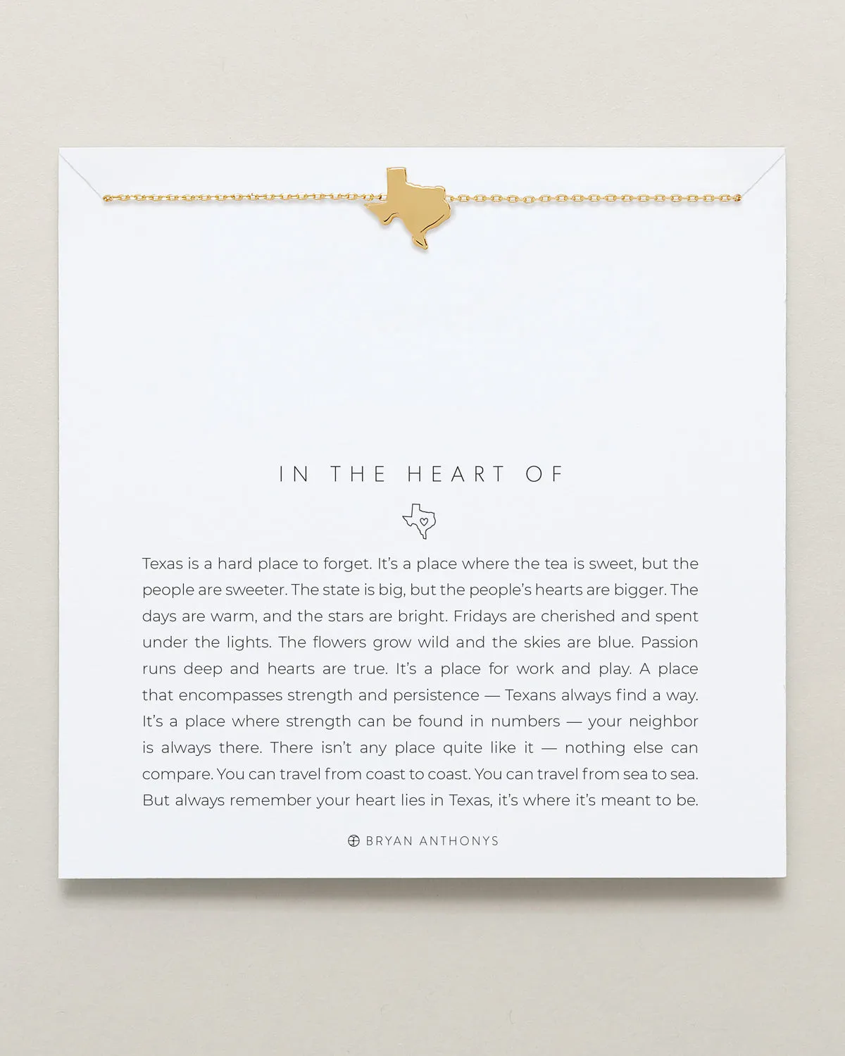 In The Heart Of Necklace — Texas