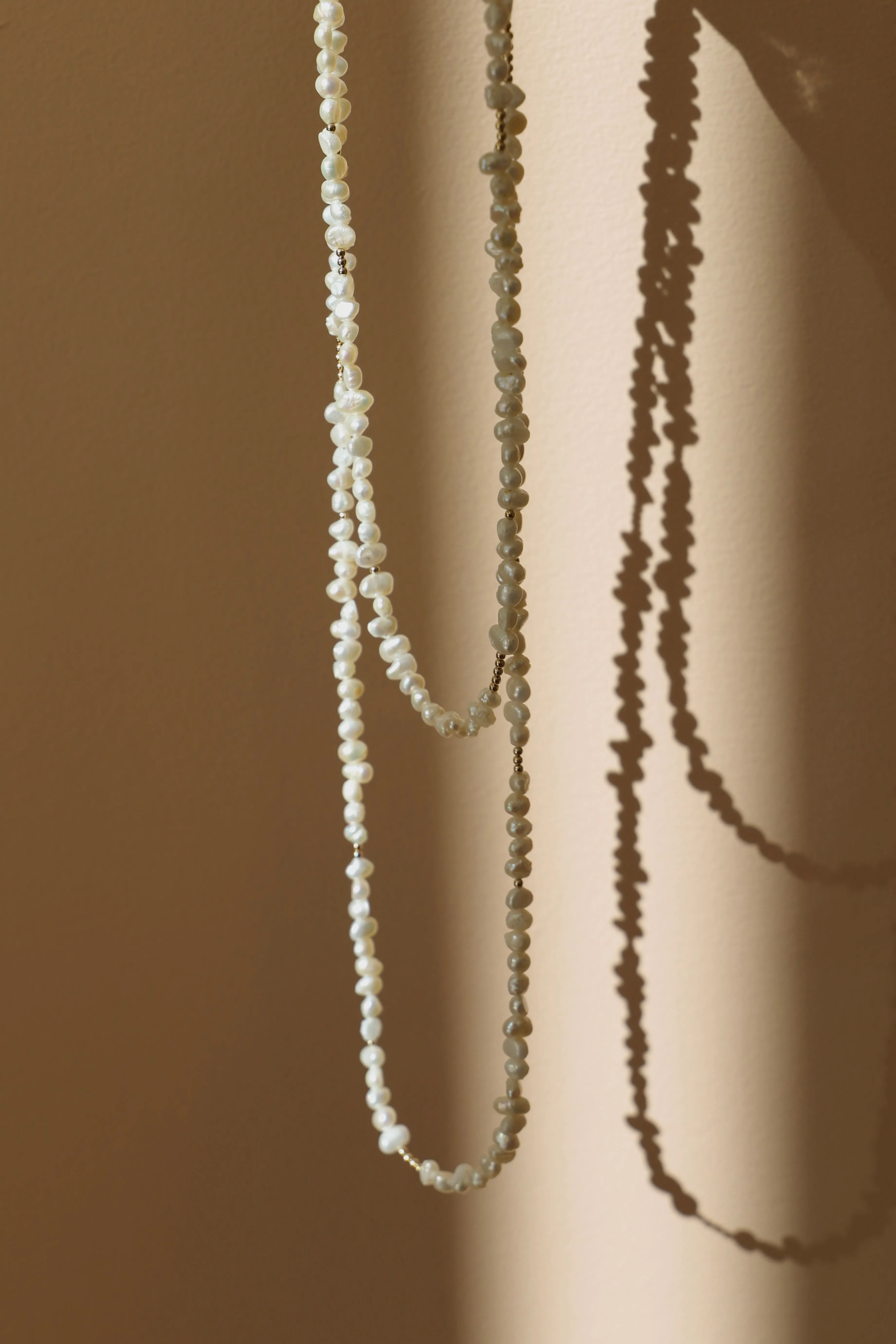 ISLA DOUBLE WRAP PEARL NECKLACE