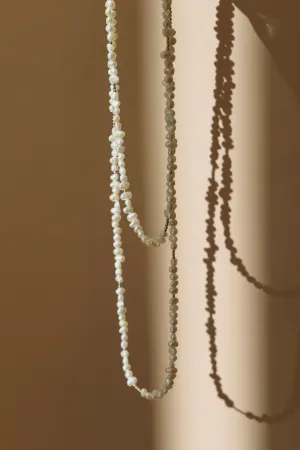 ISLA DOUBLE WRAP PEARL NECKLACE
