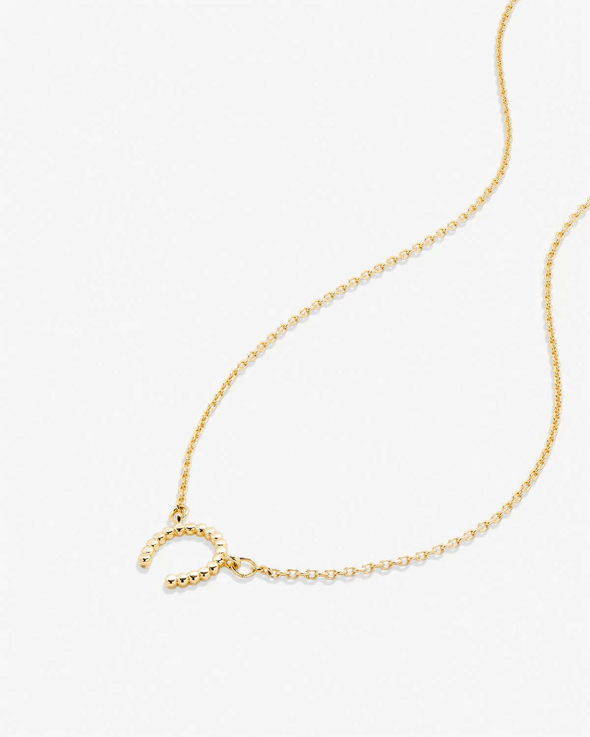 Just For Luck Horseshoe Necklace