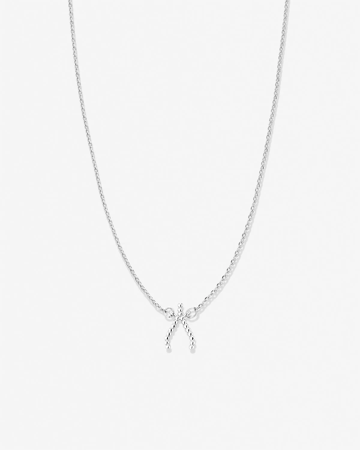 Just For Luck Wishbone Necklace