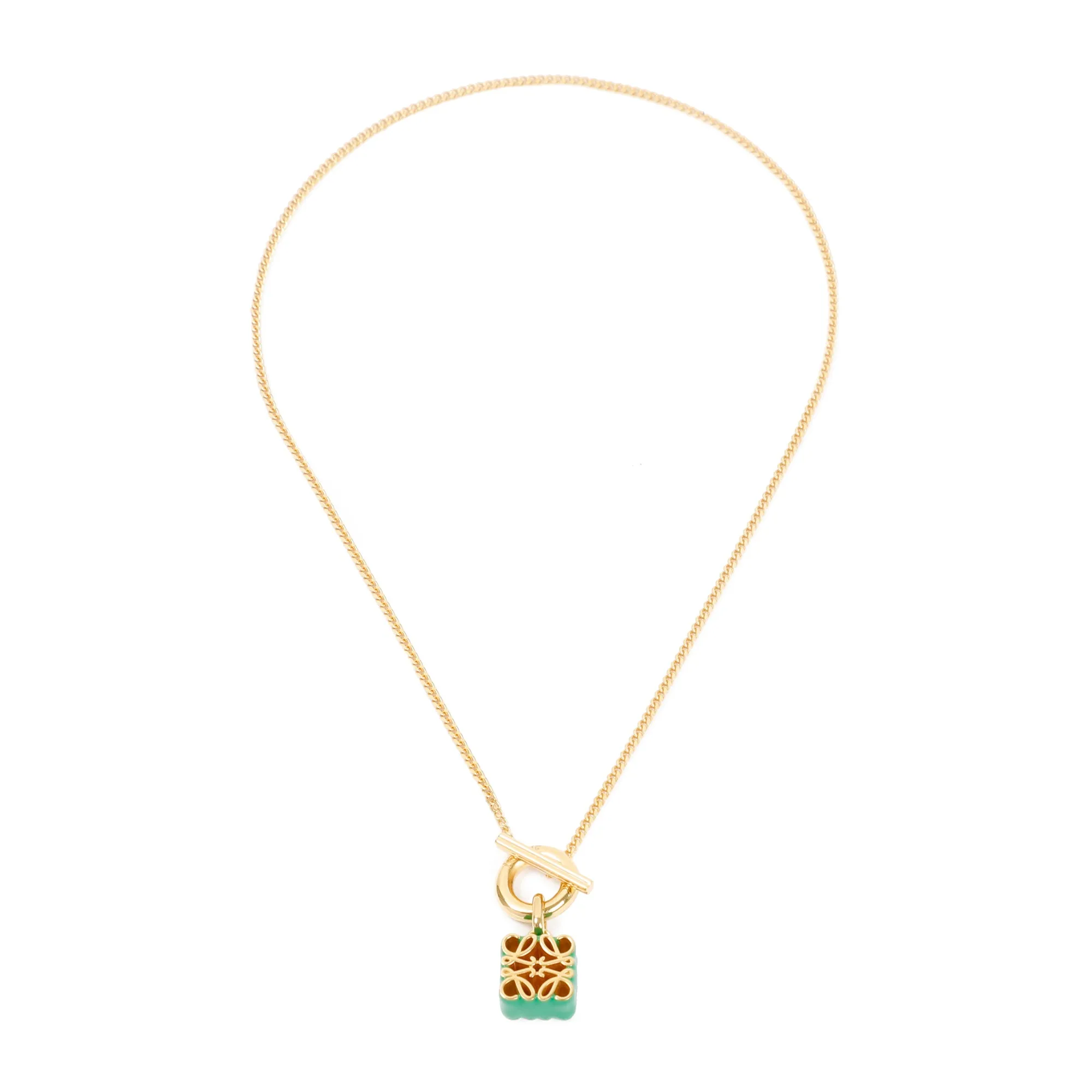 Loewe Anagram Pendant Necklace