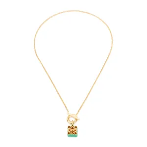 Loewe Anagram Pendant Necklace