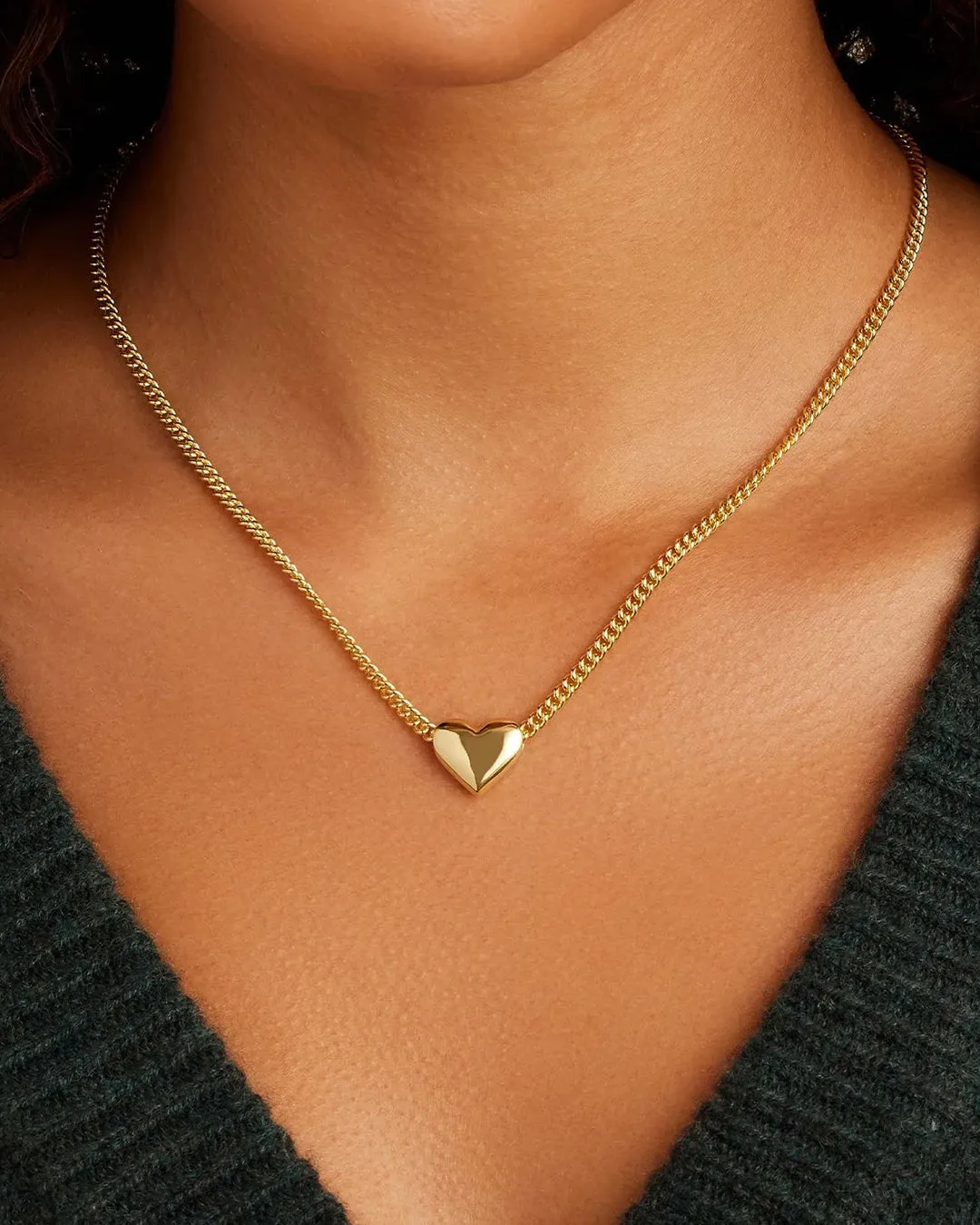 Lou Helium Heart Necklace