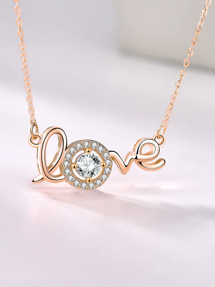 Love Letter Pendant Necklace